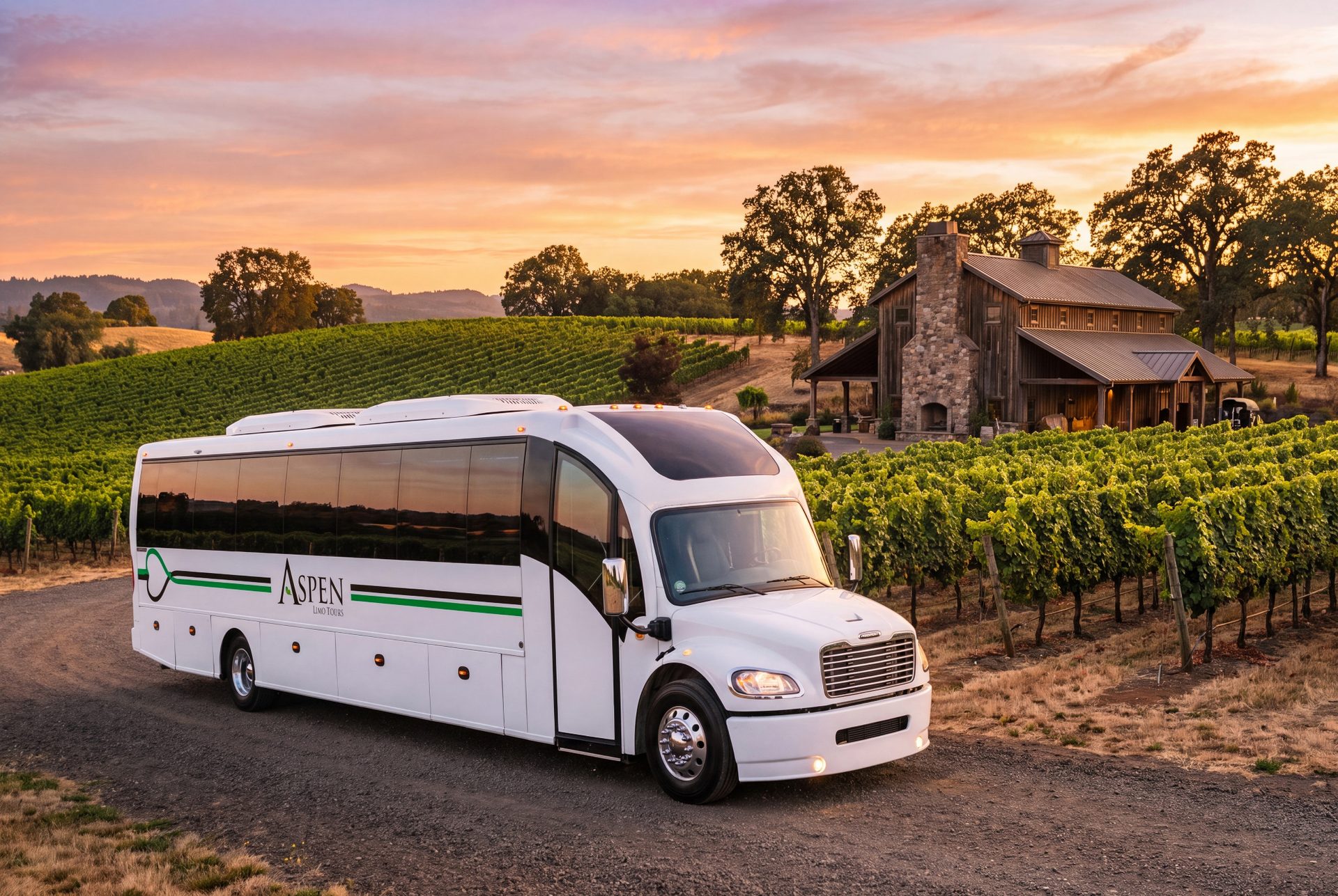 Oregon Winery Limousine Coach