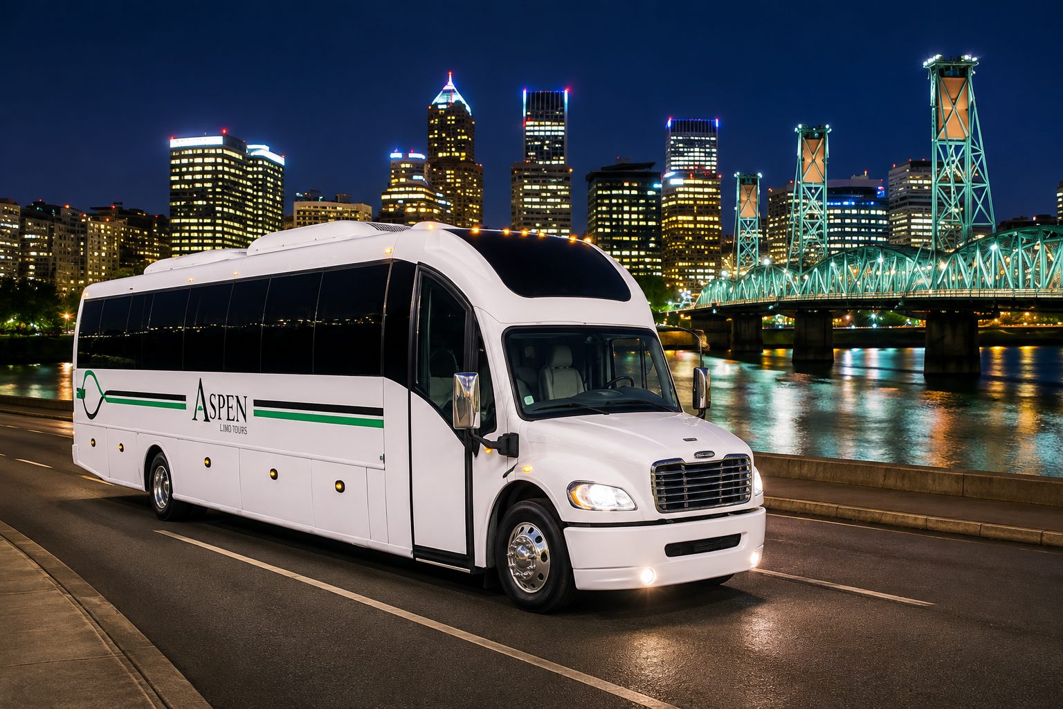Portland Oregon Limo Coach Shuttle